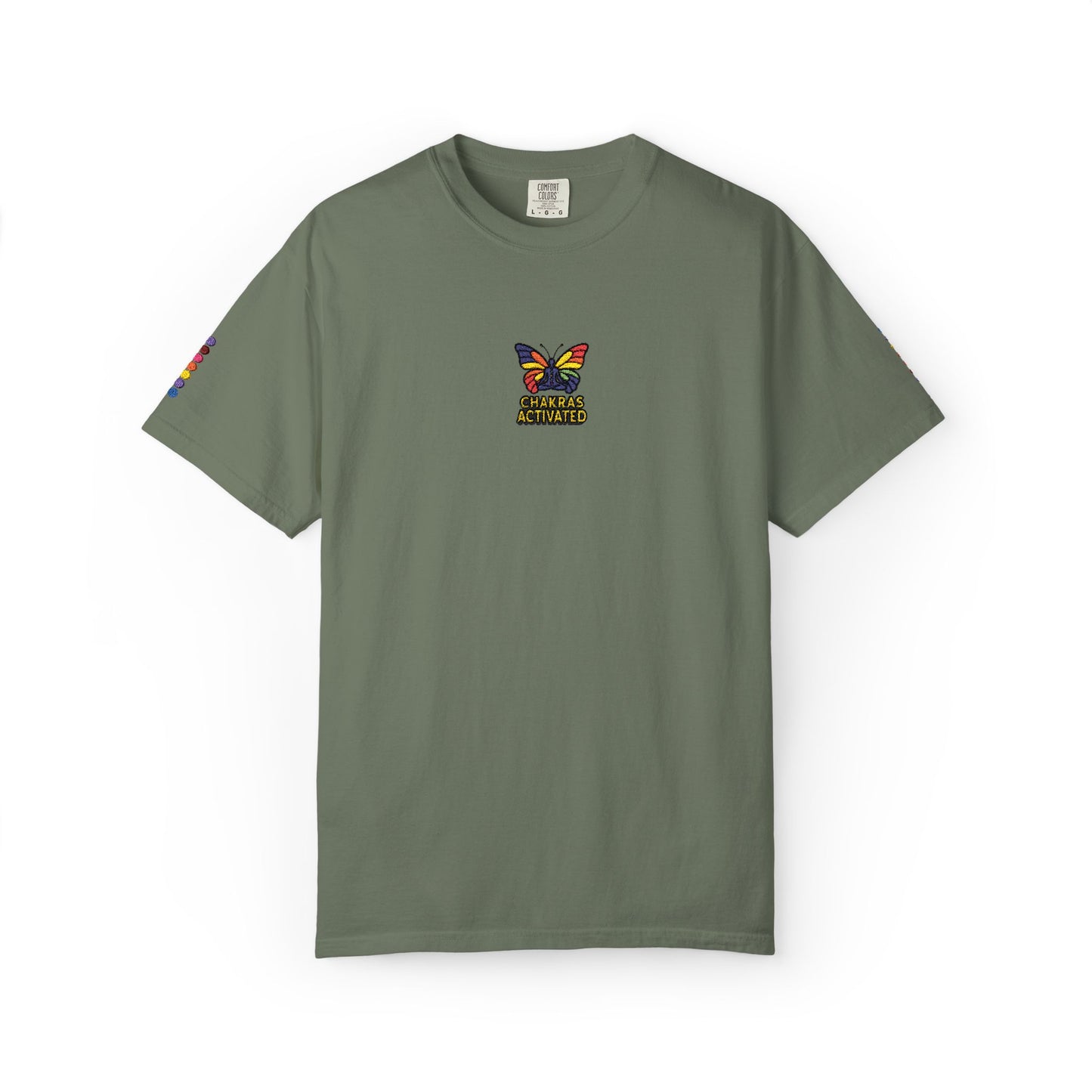 Butterfly Chakras Design Unisex T-Shirt