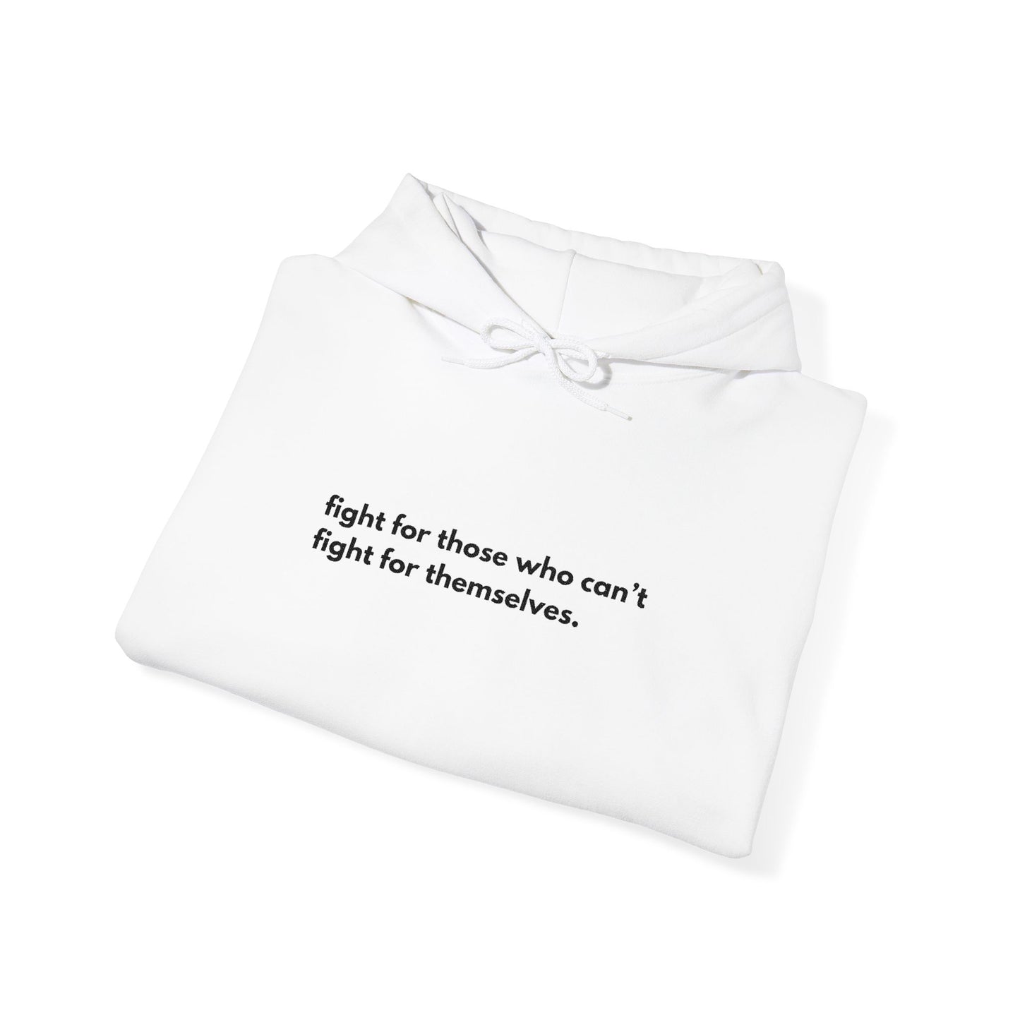 Fight for People Hooded Sweatshirt (Unisex)