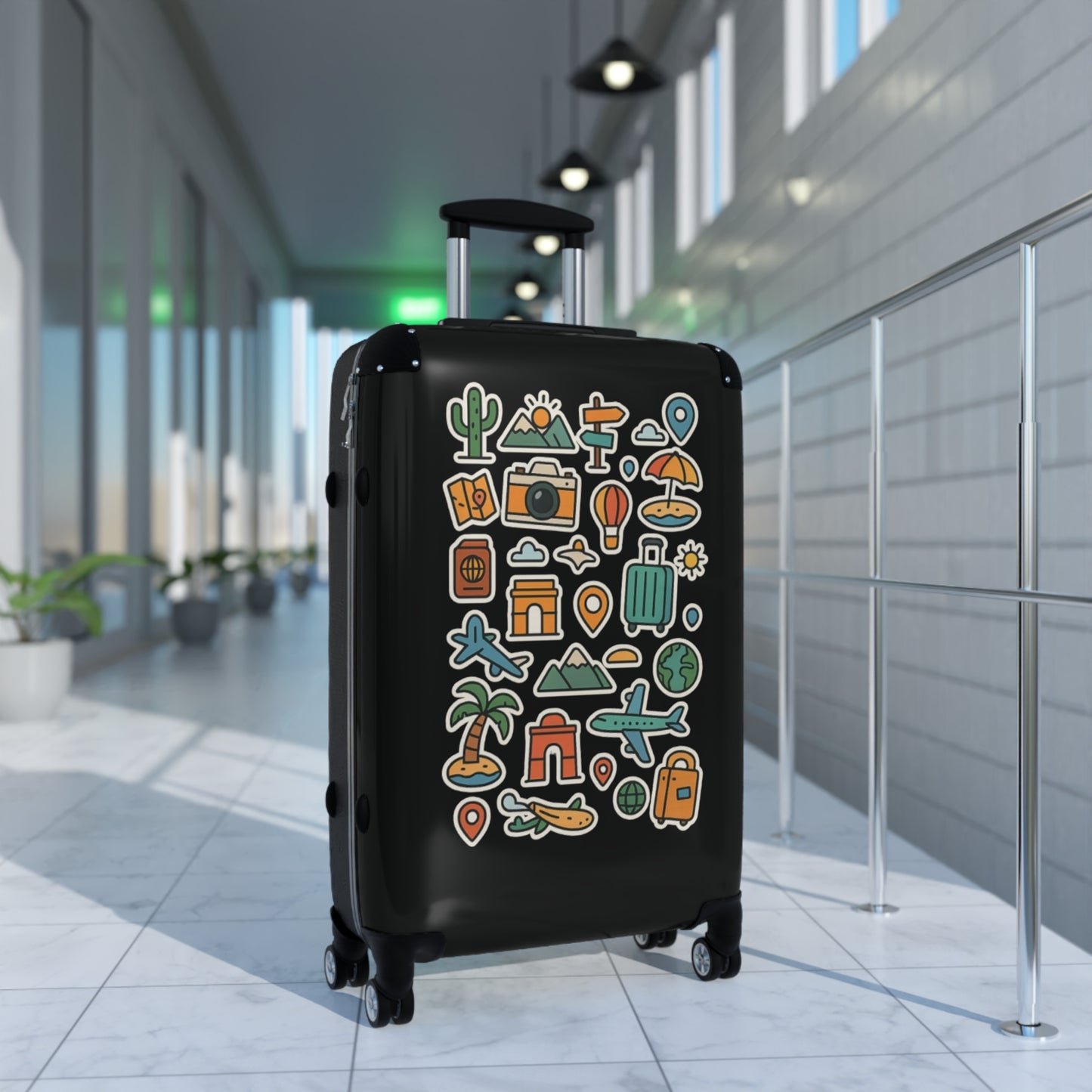 Stickers Travel Suitcase