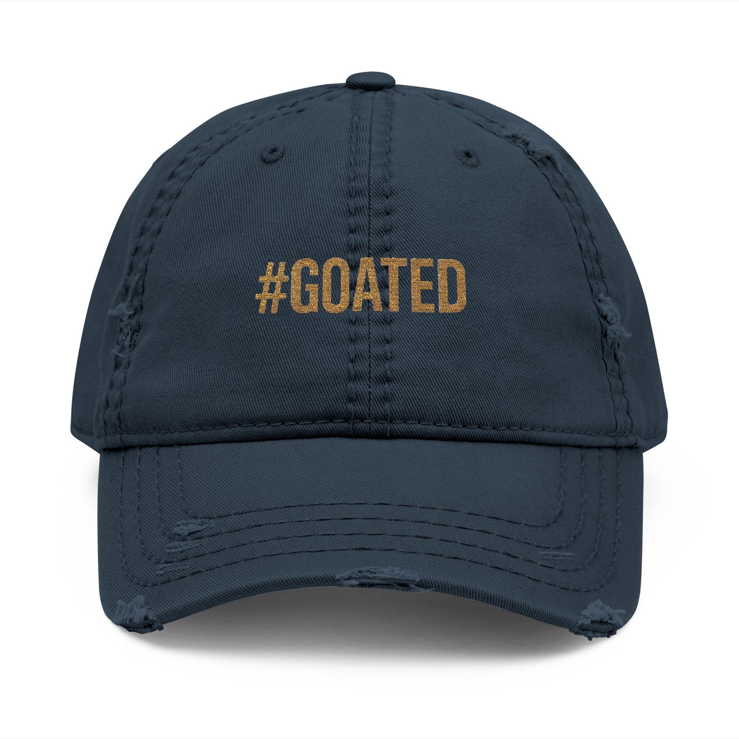 Cap with #Goated Embroidery