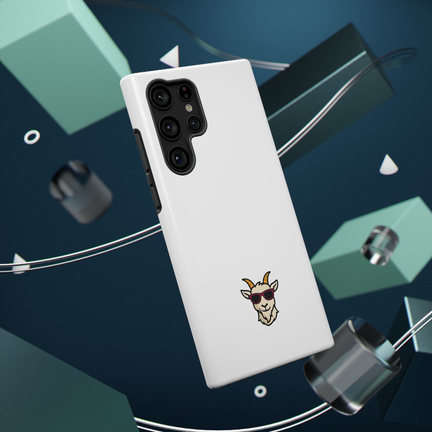 Goat Logo Impact-Resistant Phone Case
