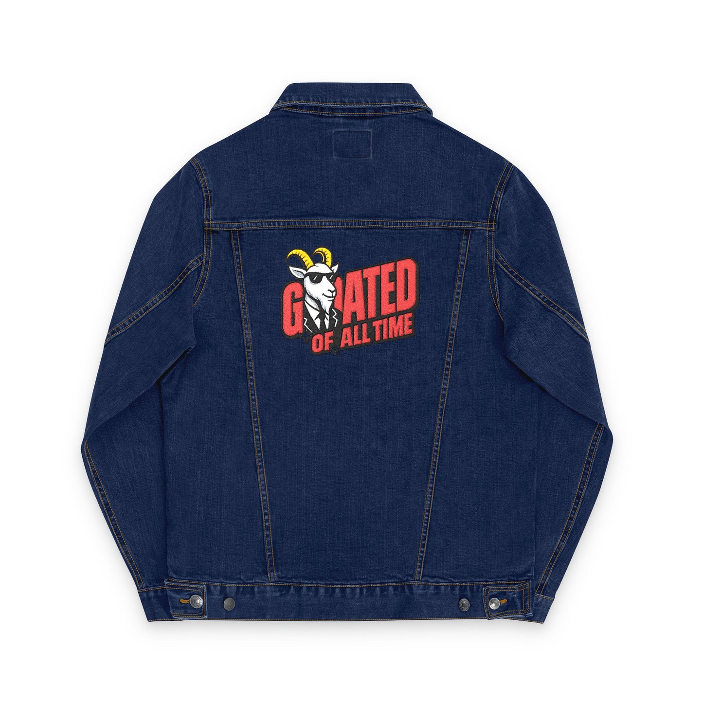 Goated Embroidered Denim Jacket