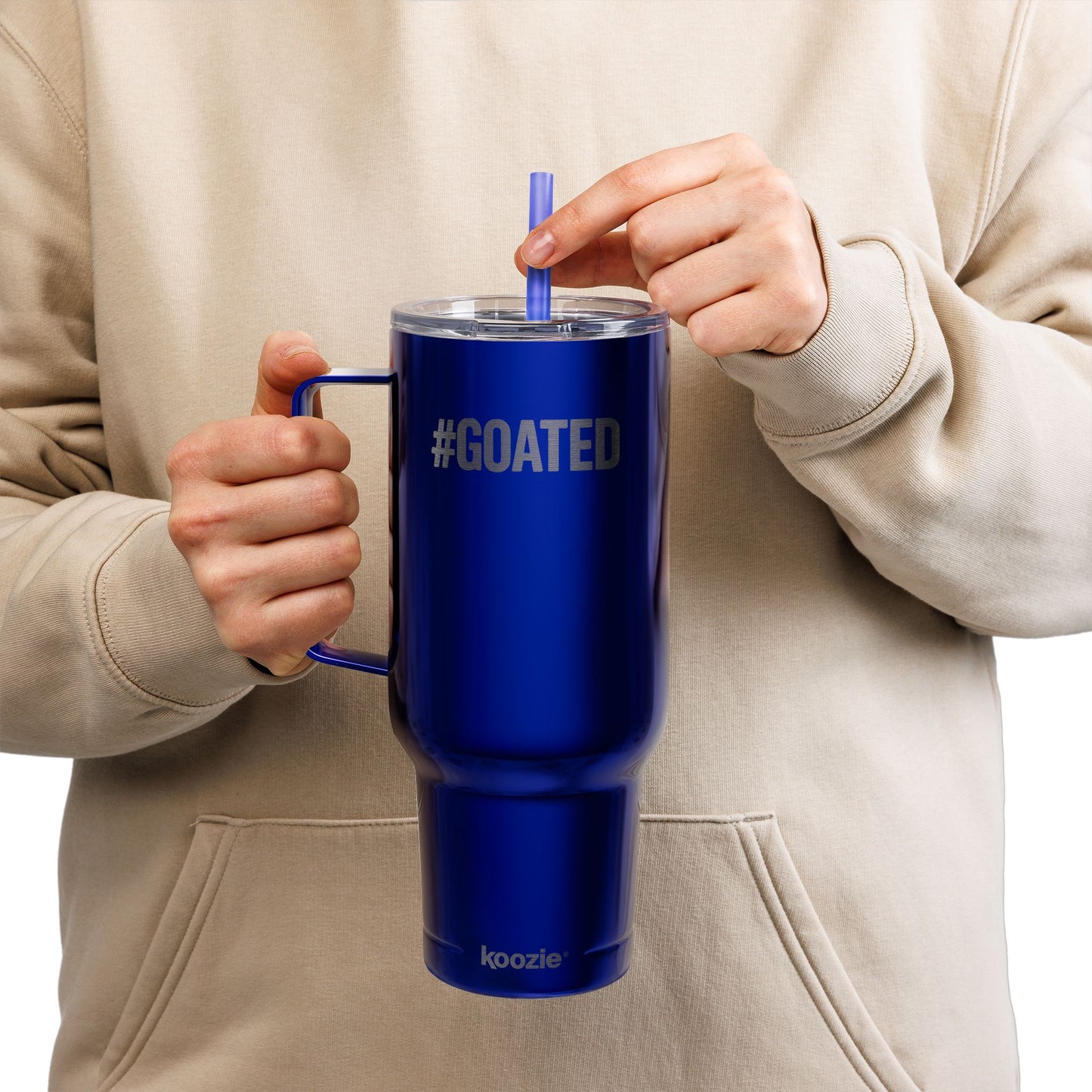 Goated Tumbler with Lid