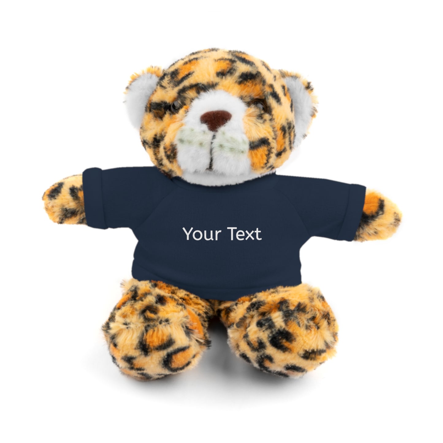 Personalized Stuffed Animal with Tee, Custom Teddy Bear Gift, Cuddly Plush Toy