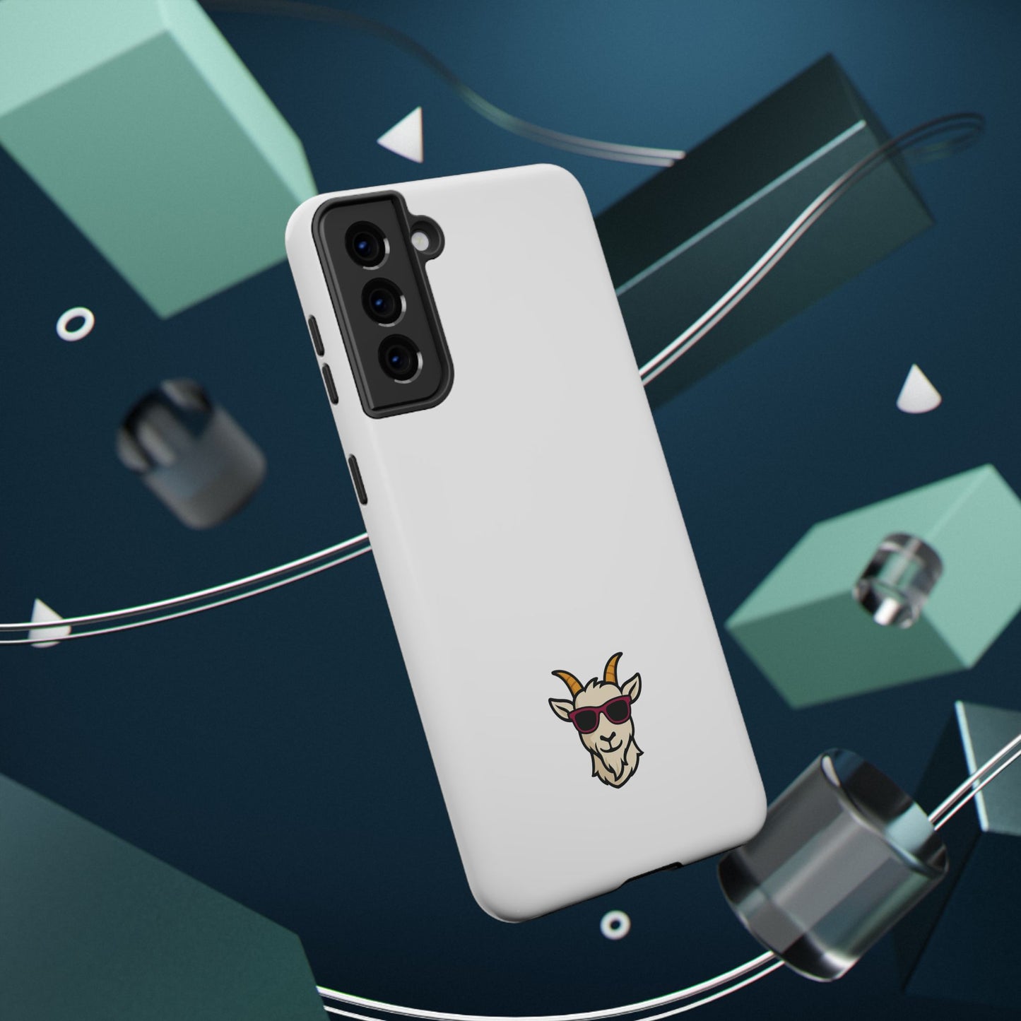 Goat Logo Impact-Resistant Phone Case
