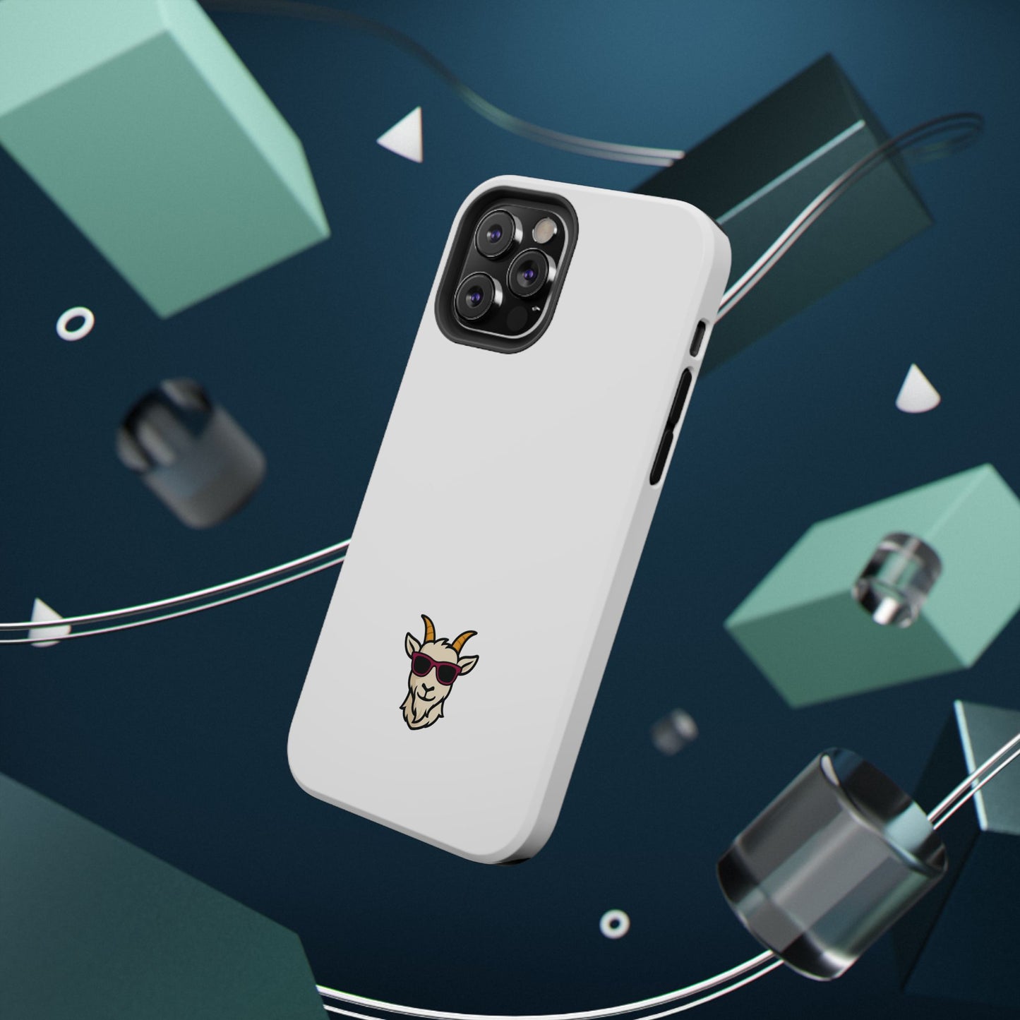 Goat Logo Impact-Resistant Phone Case