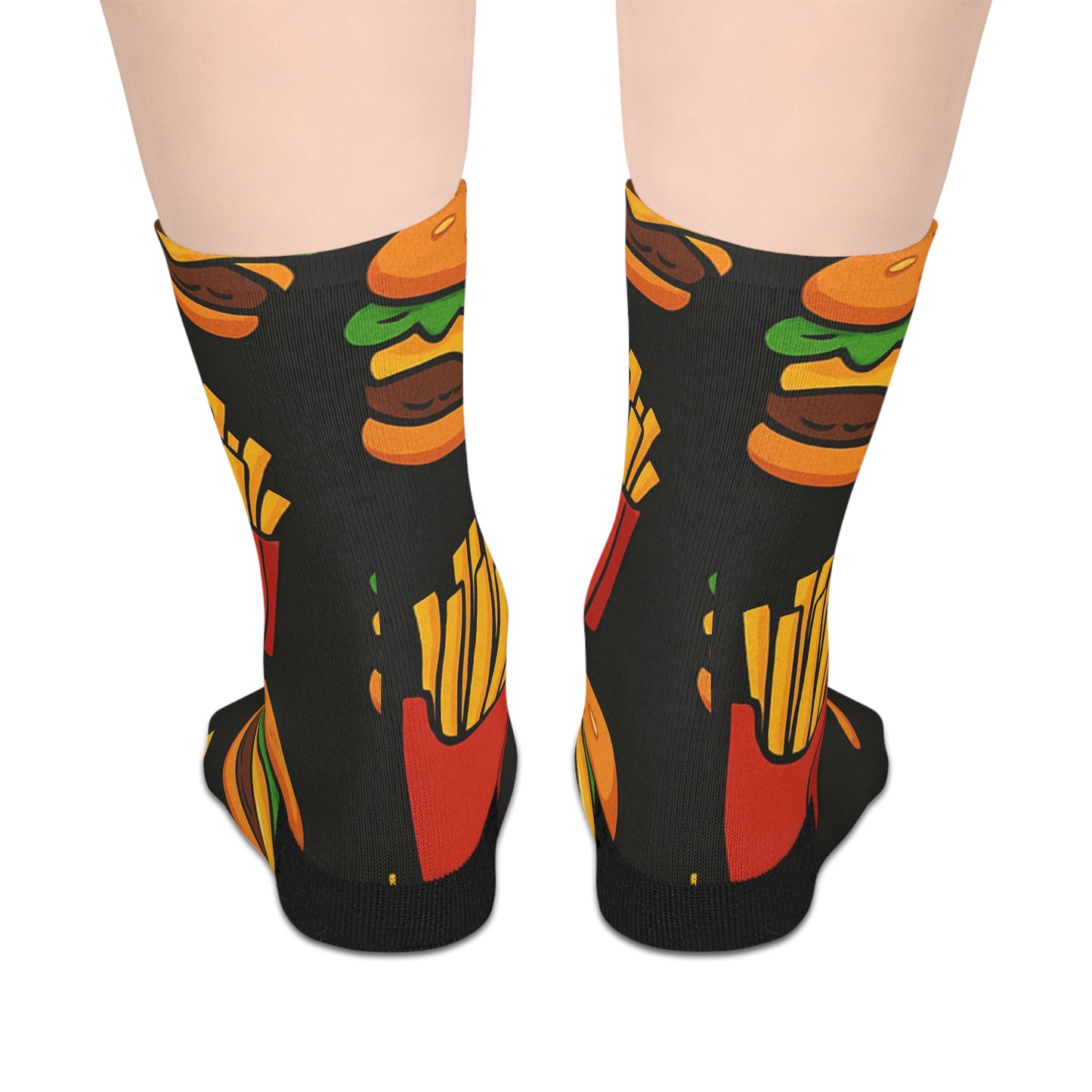 Burger and Fries Socks