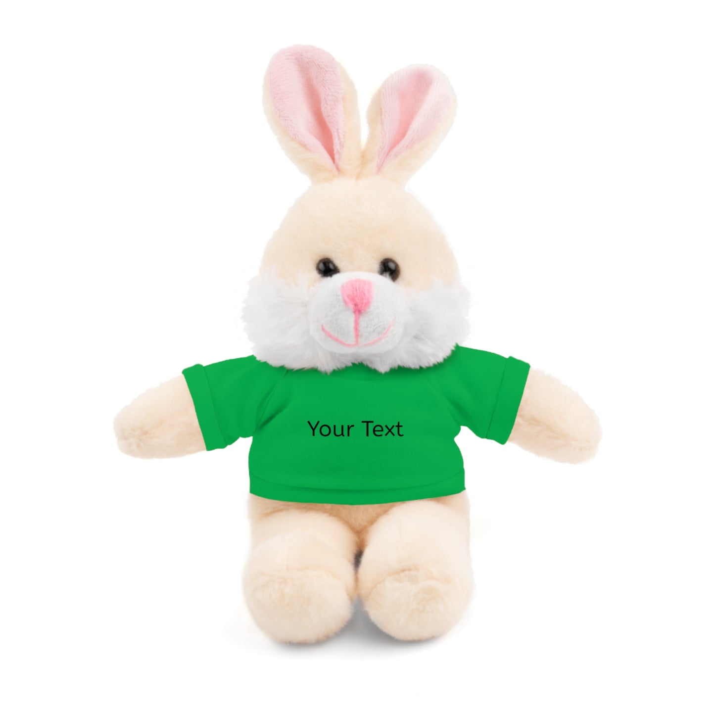 Personalized Stuffed Animal with Tee, Custom Teddy Bear Gift, Cuddly Plush Toy