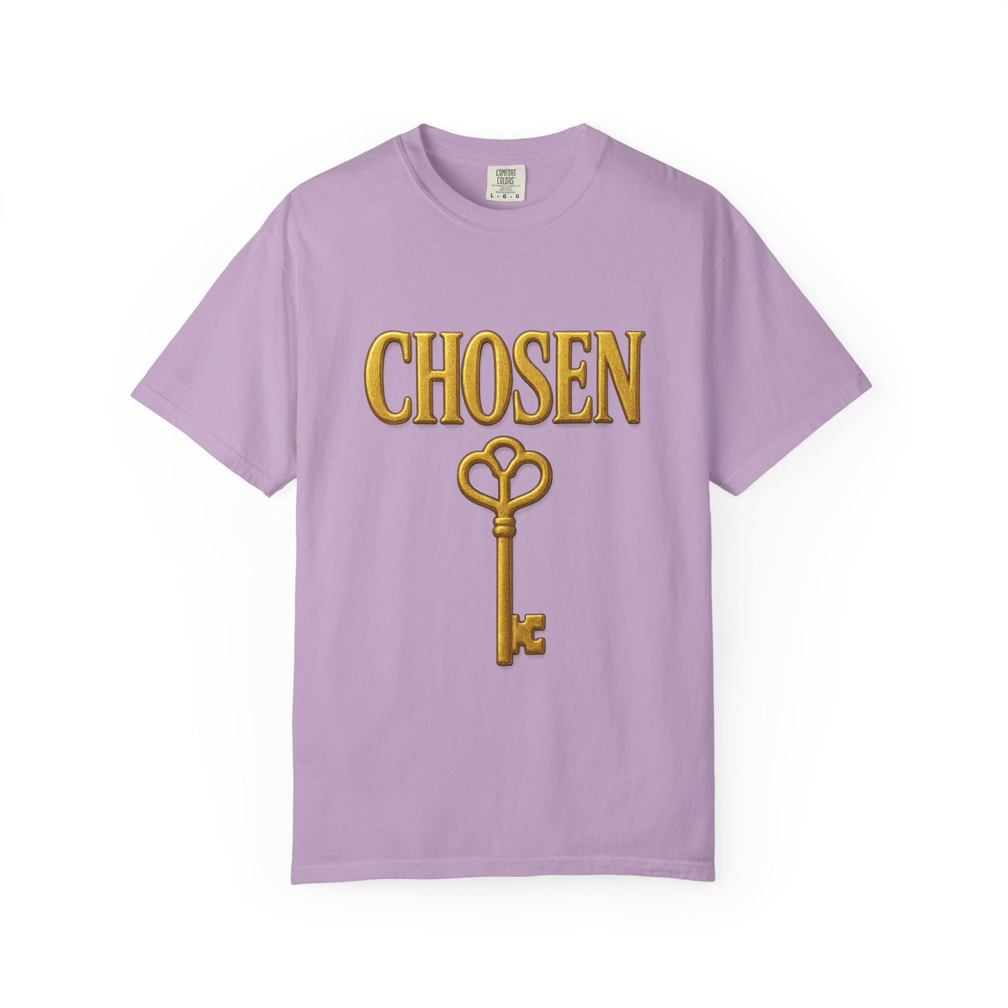 CHOSEN KEY Garment-Dyed T-shirt Unisex