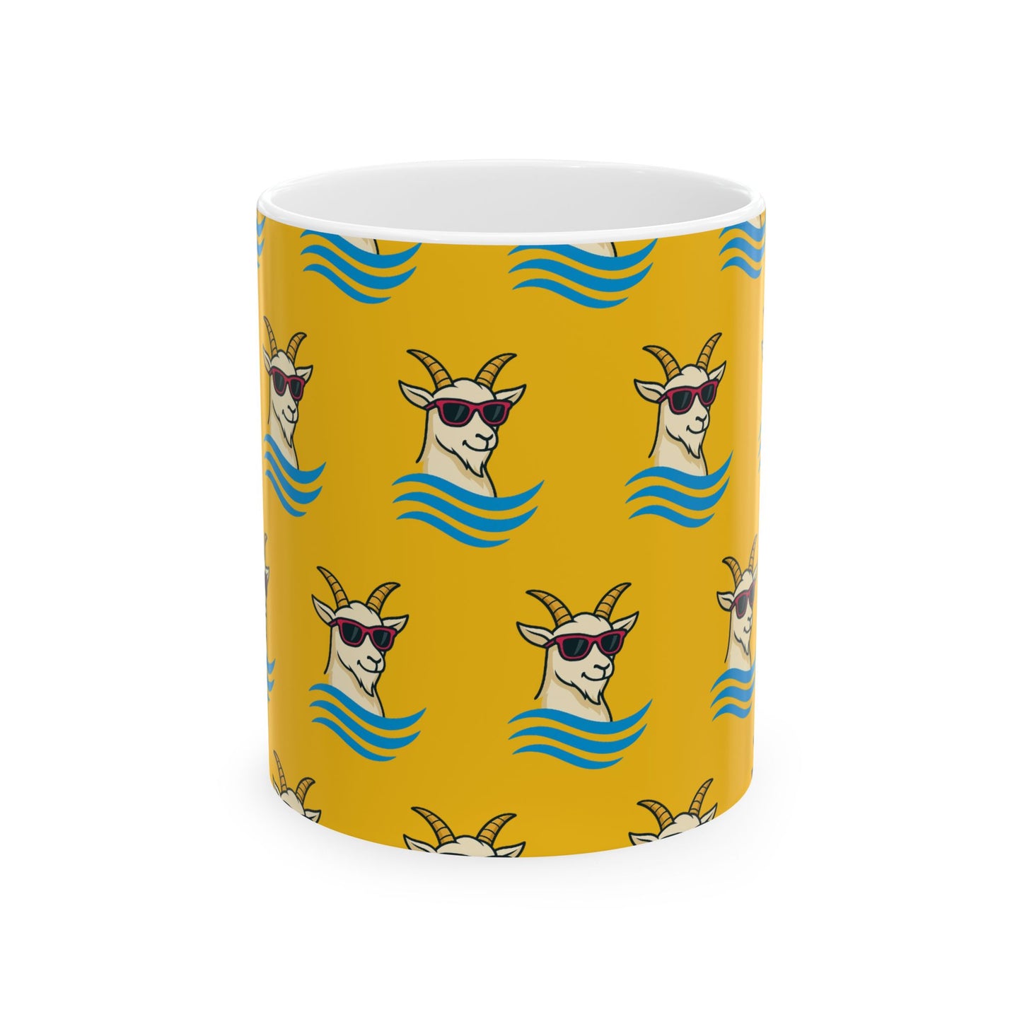 Cool Goat Ceramic Mug
