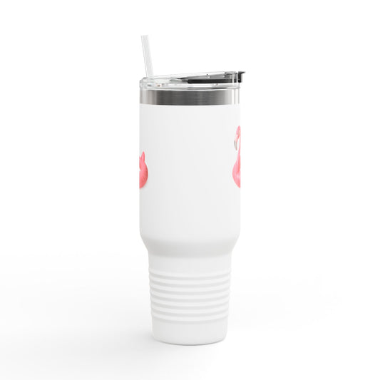 Fun Flamingo Travel Mug