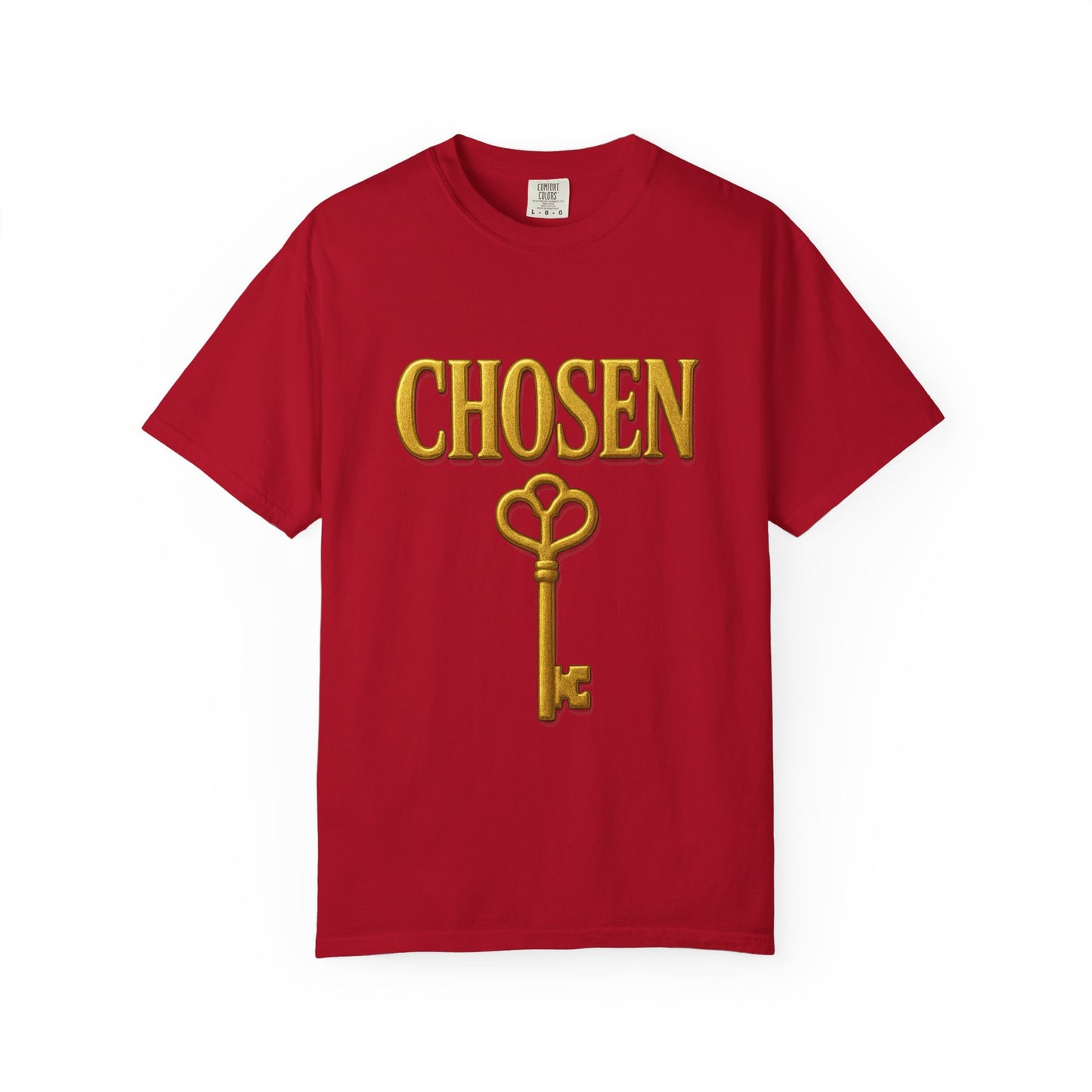 CHOSEN KEY Garment-Dyed T-shirt Unisex