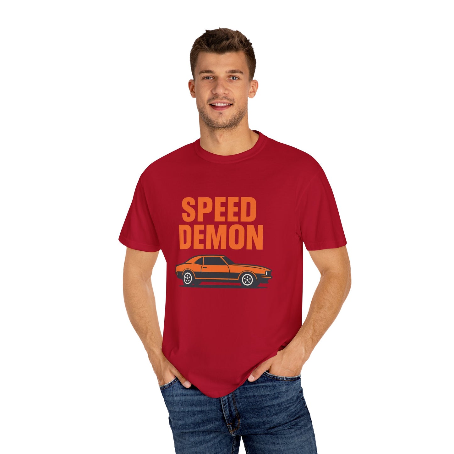 Speed Demon Unisex Garment-Dyed T-shirt