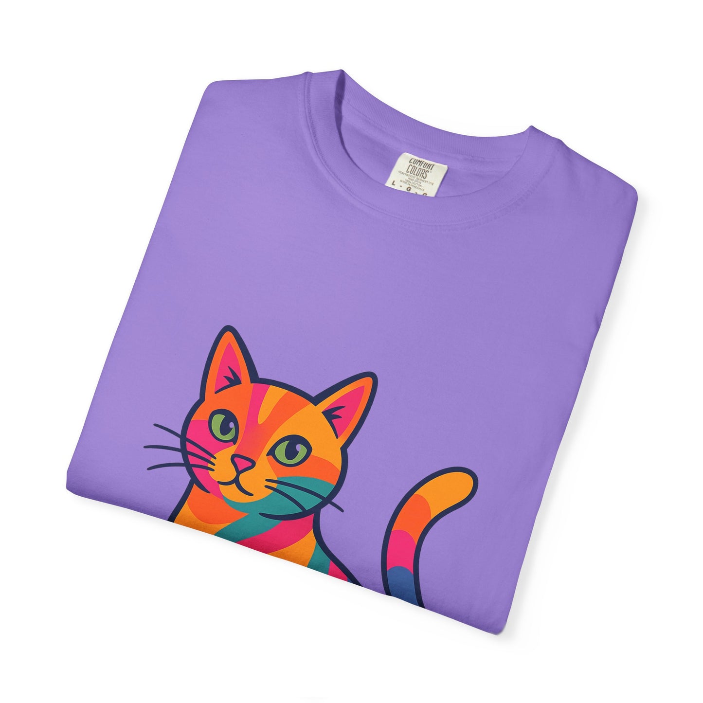Colorful Cat Unisex T-Shirt