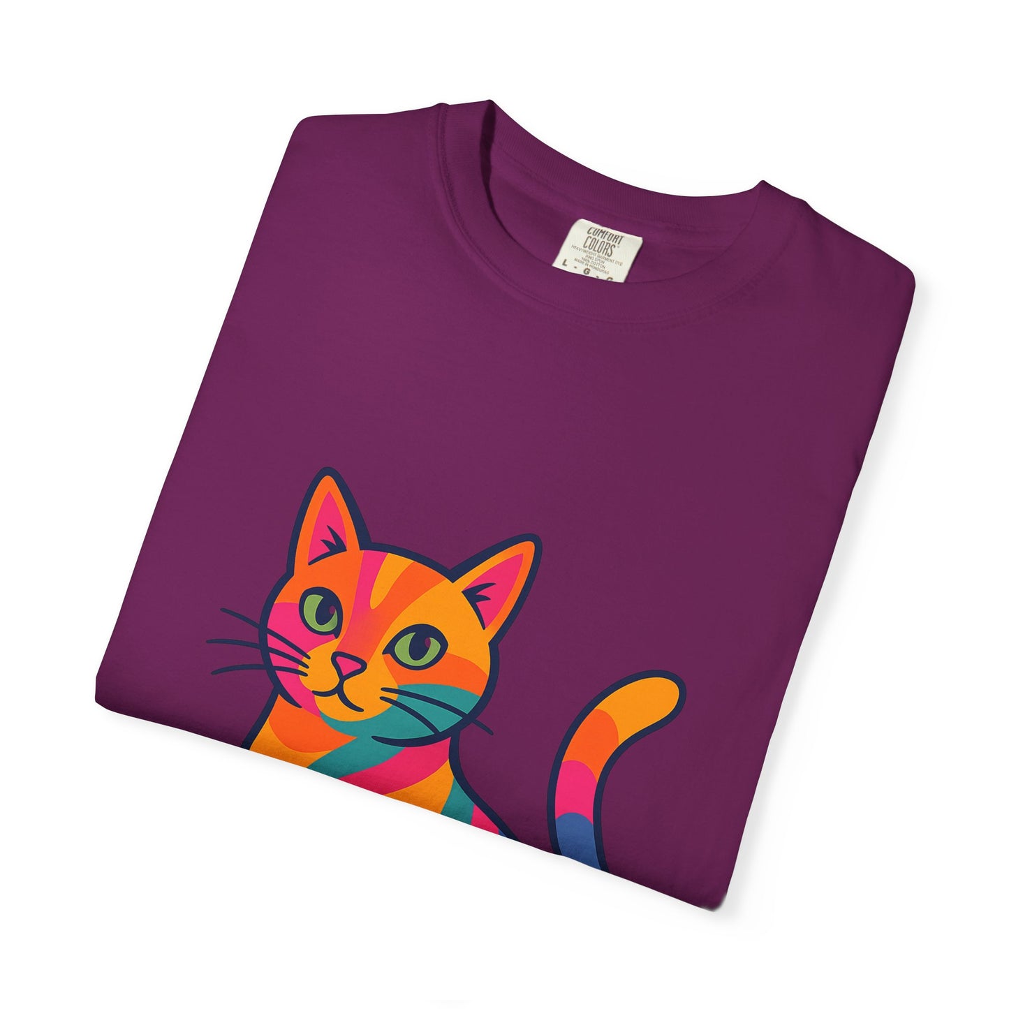 Colorful Cat Unisex T-Shirt