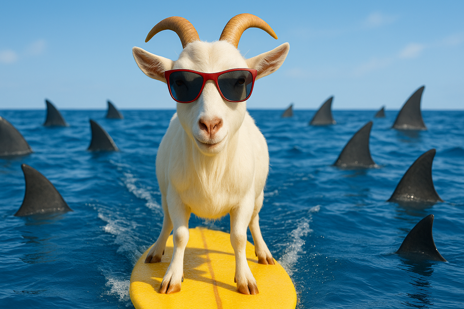 Goat Surfing Among Sharks.png