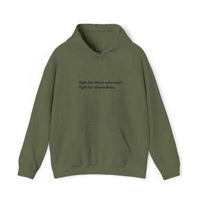 Fight for People Hooded Sweatshirt (Unisex)