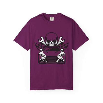 Skull Car T-Shirt Unisex