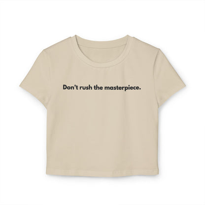 Masterpiece Women's Baby Tee