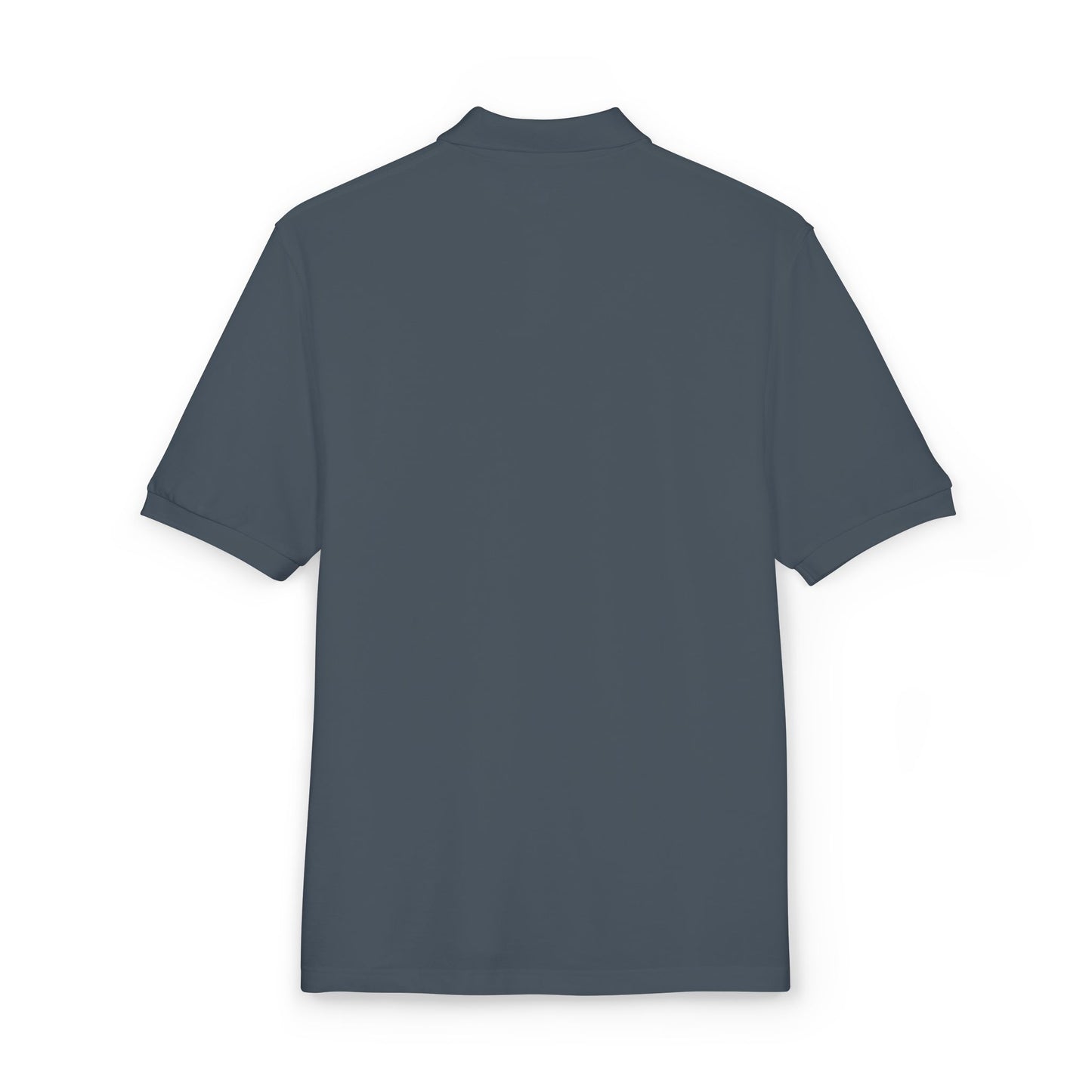 Tiger's Eye Embroidered Unisex Polo Shirt