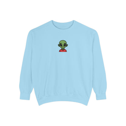 Alien Embroidery Sweatshirt (Unisex)
