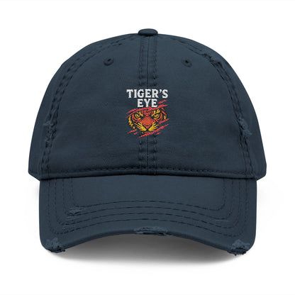 Hat with Tiger's Eye Embroidery