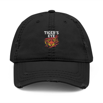 Hat with Tiger's Eye Embroidery