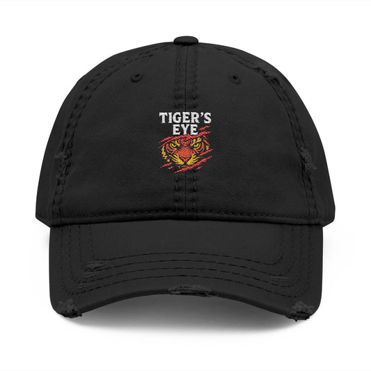 Hat with Tiger's Eye Embroidery