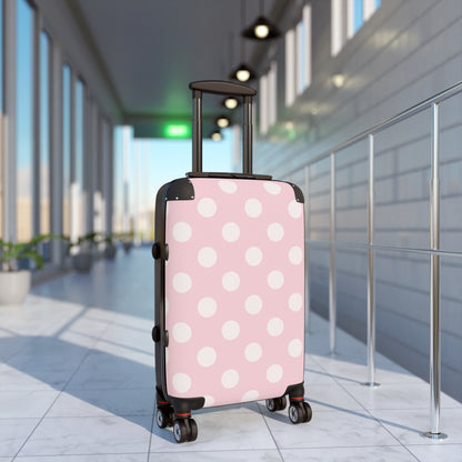 Pink Polka Dot Suitcase