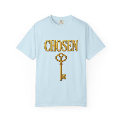 CHOSEN KEY Garment-Dyed T-shirt Unisex
