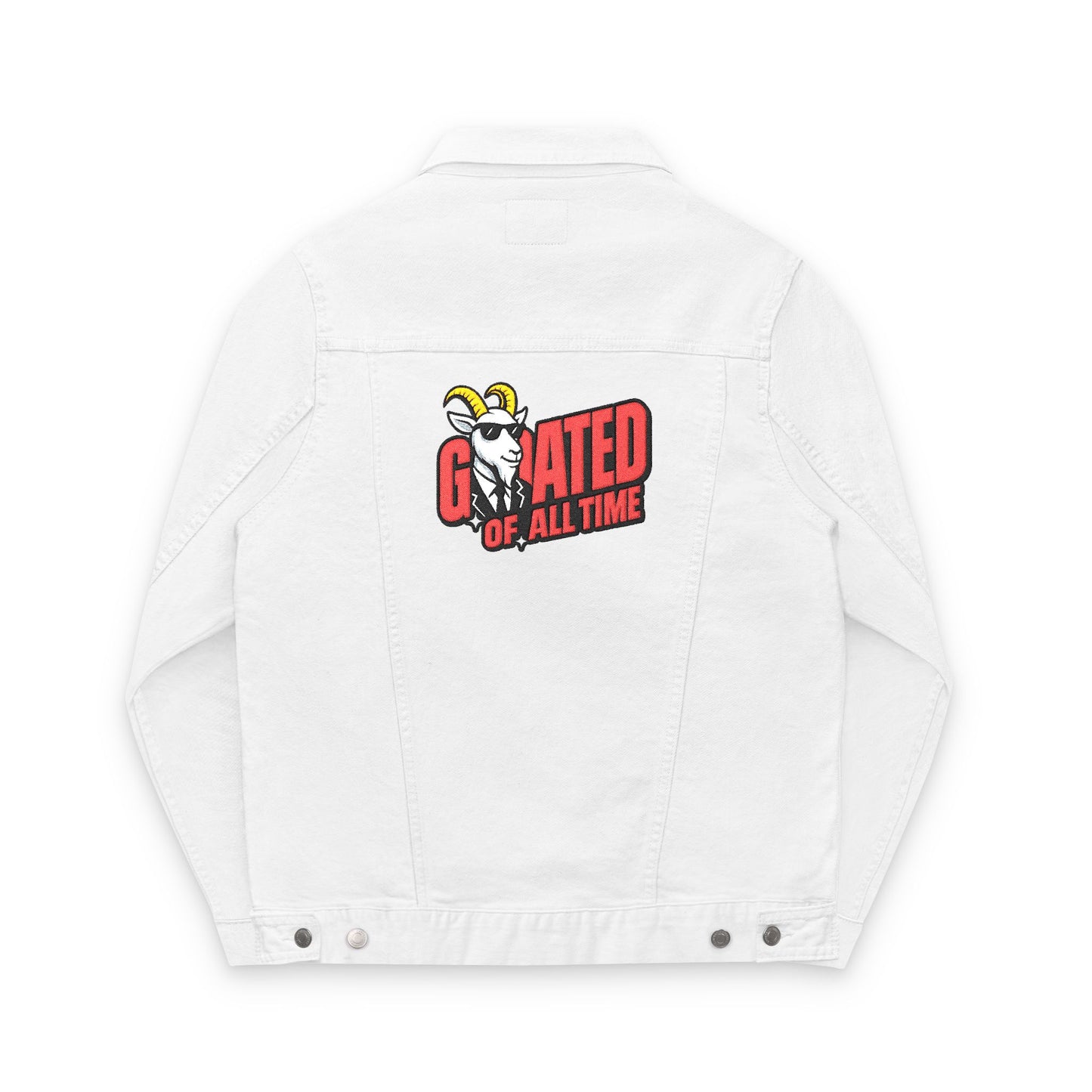Goated Embroidered Denim Jacket