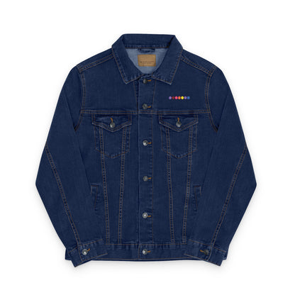 Embroidery Denim Jacket with Butterfly Design