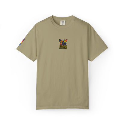Butterfly Chakras Design Unisex T-Shirt