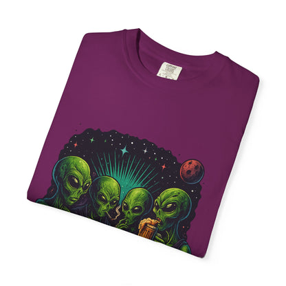 Alien Party T-Shirt | Unisex Garment-Dyed Tee