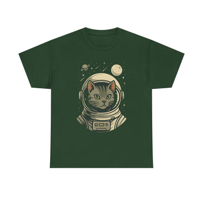Cosmic Cat Astronaut Tee Unisex