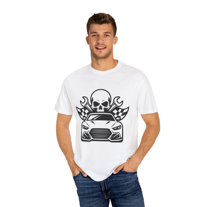 Skull Car T-Shirt Unisex