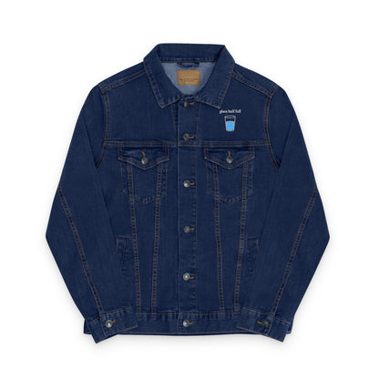 Embroidered Unisex Denim Jacket