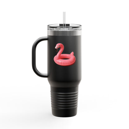 Fun Flamingo Travel Mug