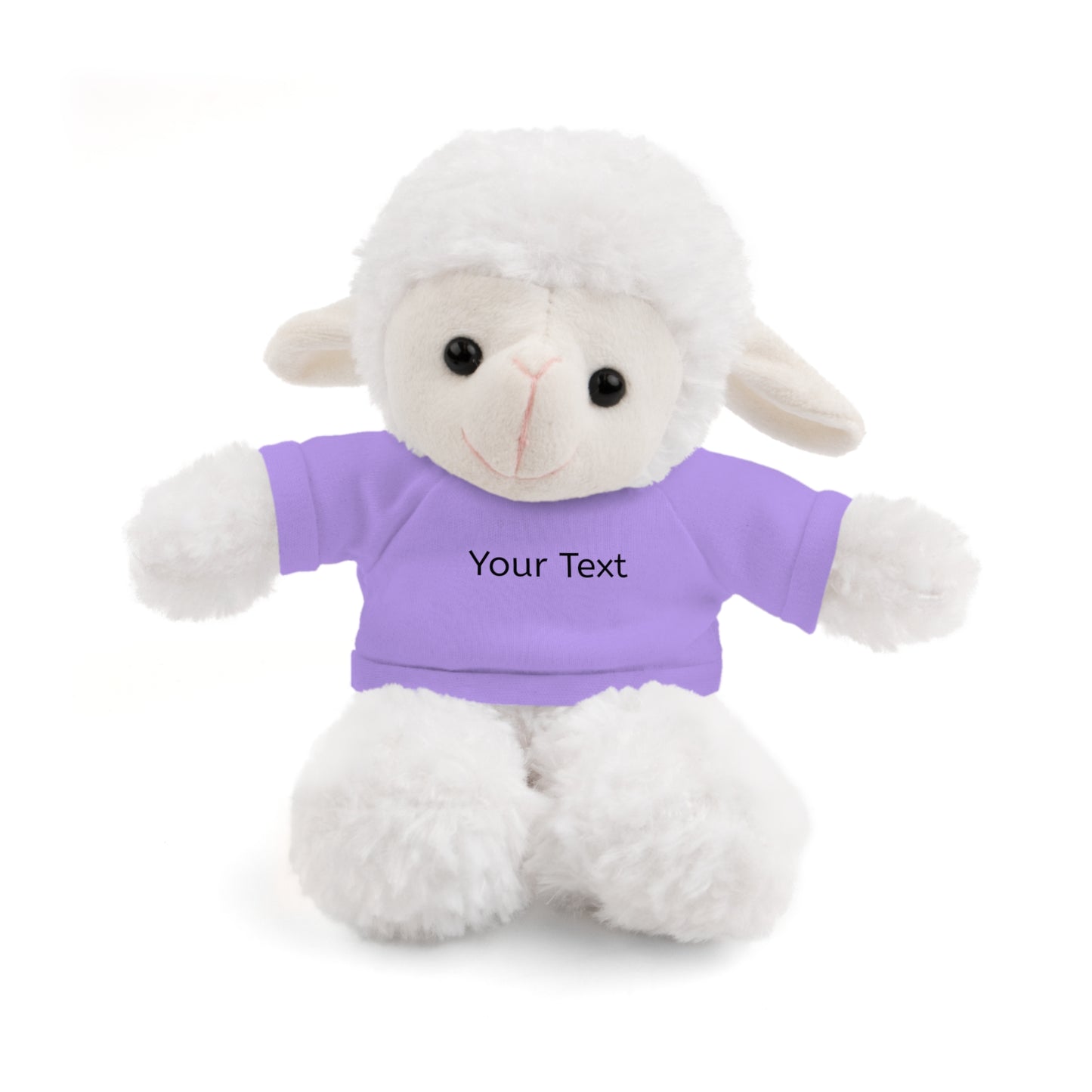 Personalized Stuffed Animal with Tee, Custom Teddy Bear Gift, Cuddly Plush Toy