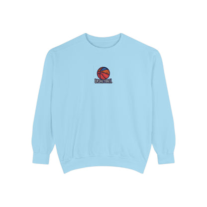 Basketball Embroidery Sweatshirt Unisex