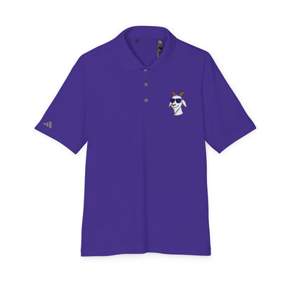 Adidas Polo Shirt with "Goat" Logo