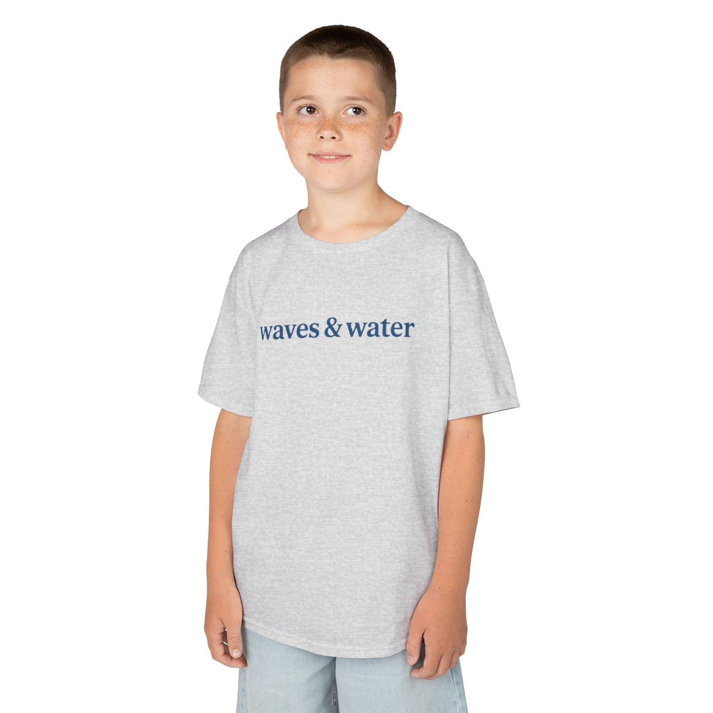 Kids Beach Vibes Tee, Waves & Water T-Shirt