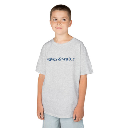 Kids Beach Vibes Tee, Waves & Water T-Shirt