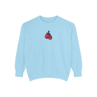 Boxing Embroidery Design Sweatshirt