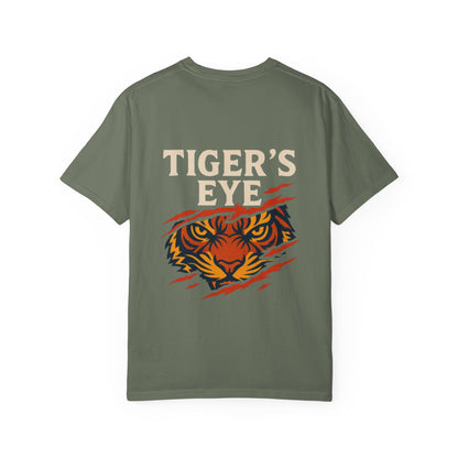 Tiger's Eye Back Print T shirt