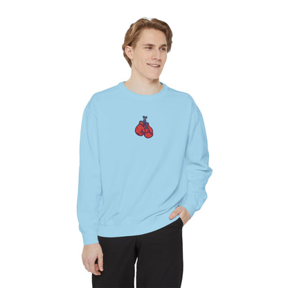 Boxing Embroidery Design Sweatshirt