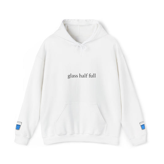 Glass Half Full with Sleeve Art Sweatshirt