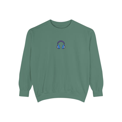 Music Lover's Embroidery Sweatshirt Unisex