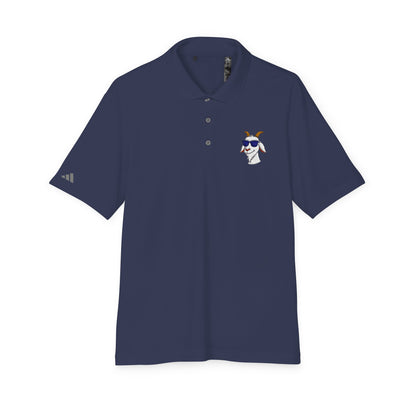 Adidas Polo Shirt with "Goat" Logo