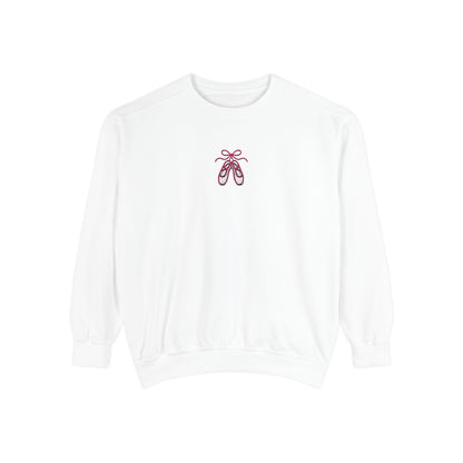 Ballet Embroidery Sweatshirt Unisex